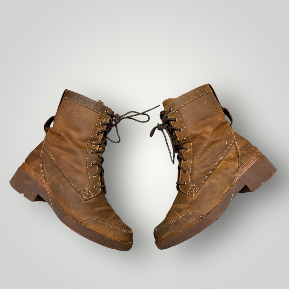 Timberland Gracelyn Waterproof‎ Mid Lace Side-Zip Boot Sz 7